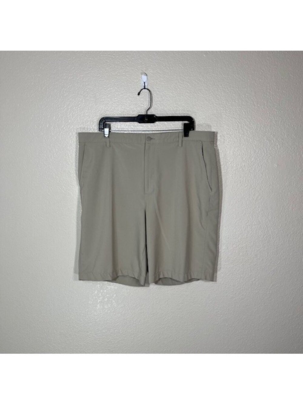 FootJoy Golf Shorts Mens 40 Chino Stretch Athletic Stretch Beige Khaki